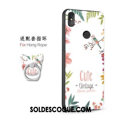 Coque Xiaomi Mi 8 Se Peinture Silicone Nouveau Protection Rose En Vente