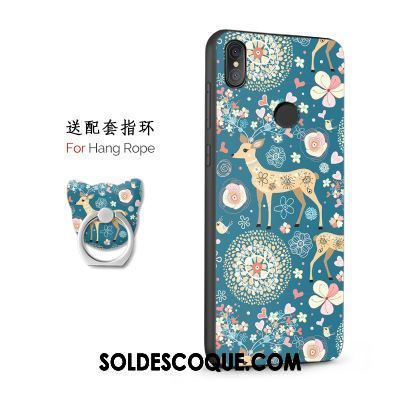 Coque Xiaomi Mi 8 Se Peinture Silicone Nouveau Protection Rose En Vente