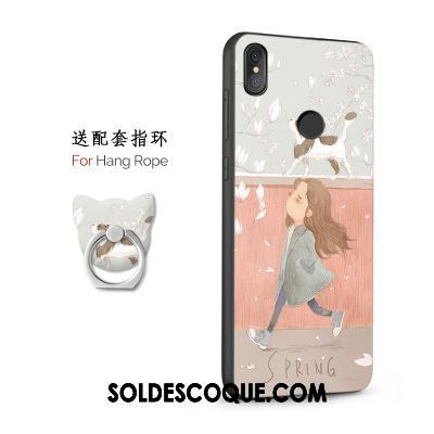 Coque Xiaomi Mi 8 Se Peinture Silicone Nouveau Protection Rose En Vente