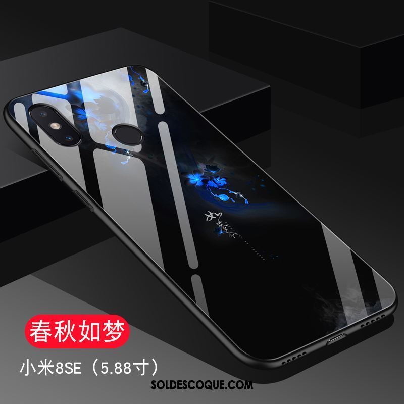 Coque Xiaomi Mi 8 Se Personnalité Tout Compris Violet Étui Incassable Soldes