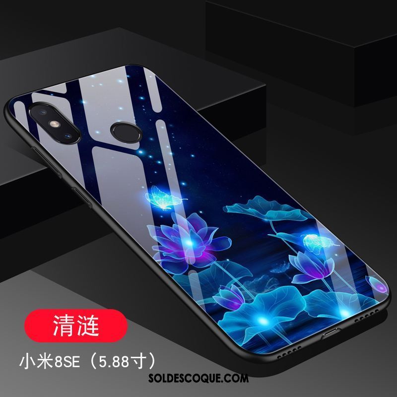 Coque Xiaomi Mi 8 Se Personnalité Tout Compris Violet Étui Incassable Soldes