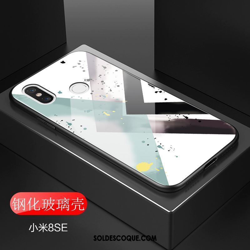Coque Xiaomi Mi 8 Se Petit Généreuse Art Luxe Peinture Soldes