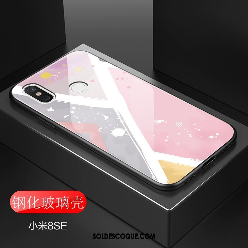 Coque Xiaomi Mi 8 Se Petit Généreuse Art Luxe Peinture Soldes