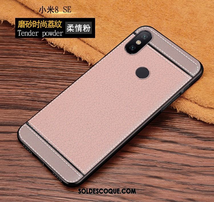 Coque Xiaomi Mi 8 Se Petit Incassable Téléphone Portable Bleu Simple En Ligne