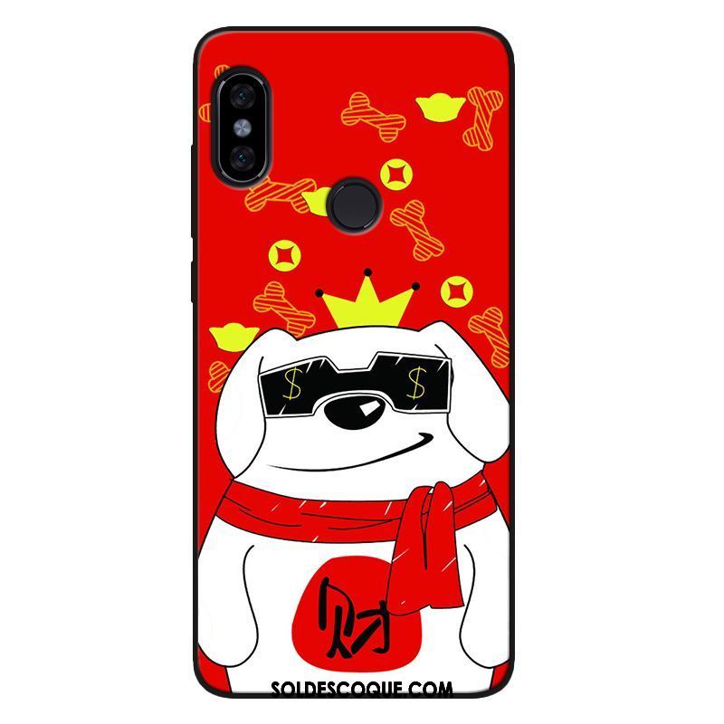 Coque Xiaomi Mi 8 Se Richesse Silicone Chat Téléphone Portable Rouge Pas Cher