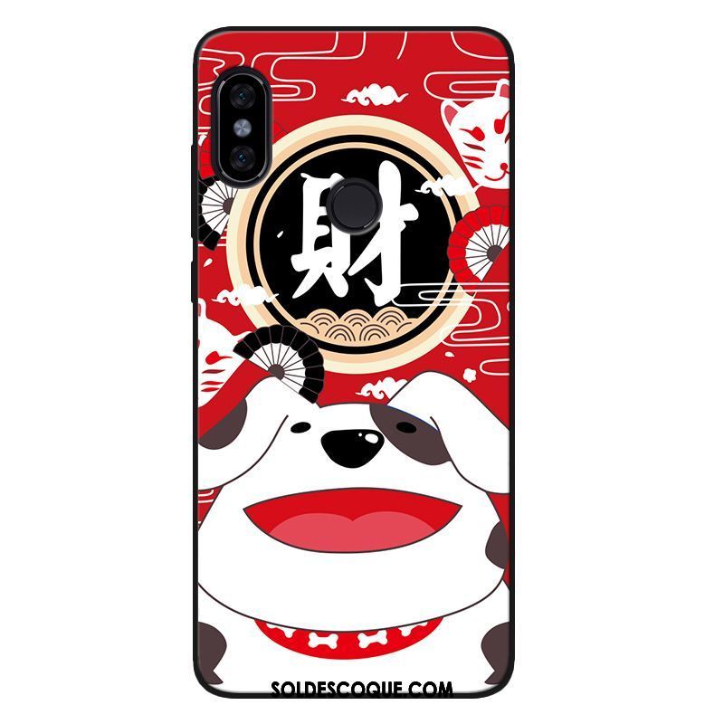 Coque Xiaomi Mi 8 Se Richesse Silicone Chat Téléphone Portable Rouge Pas Cher