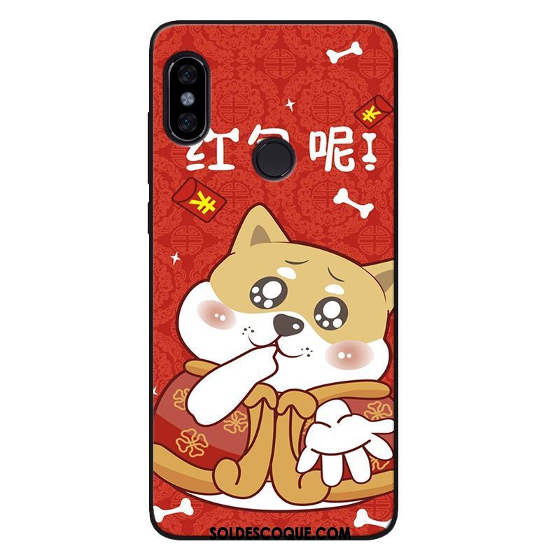 Coque Xiaomi Mi 8 Se Richesse Silicone Chat Téléphone Portable Rouge Pas Cher