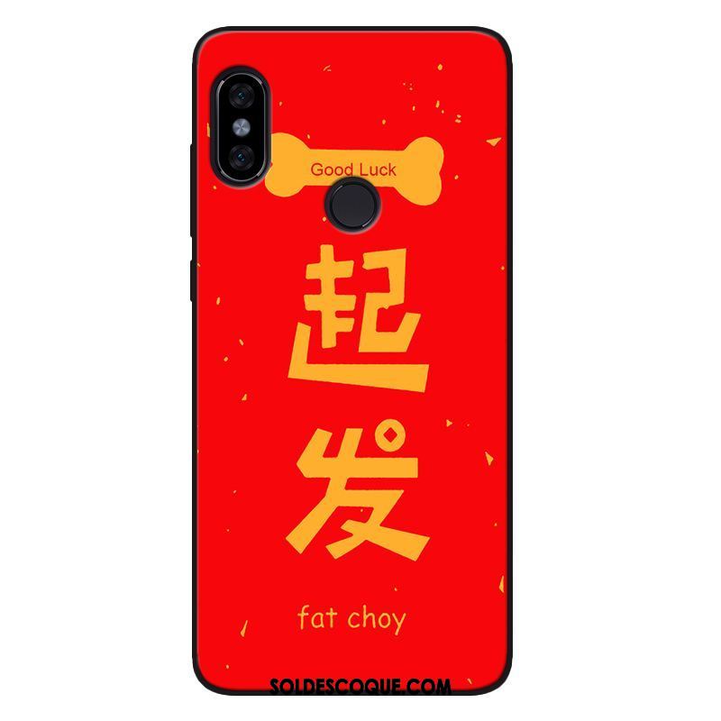 Coque Xiaomi Mi 8 Se Richesse Silicone Chat Téléphone Portable Rouge Pas Cher