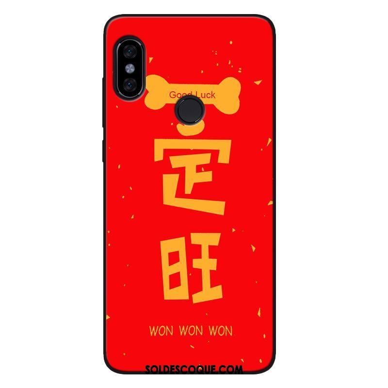 Coque Xiaomi Mi 8 Se Richesse Silicone Chat Téléphone Portable Rouge Pas Cher