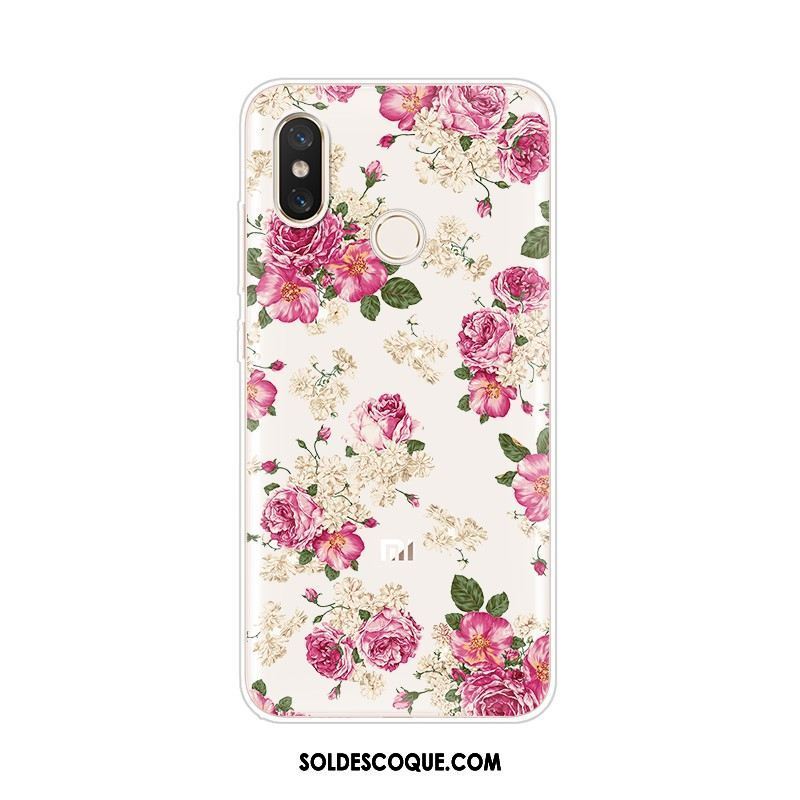 Coque Xiaomi Mi 8 Se Silicone Rouge Très Mince Fluide Doux Personnalisé Soldes