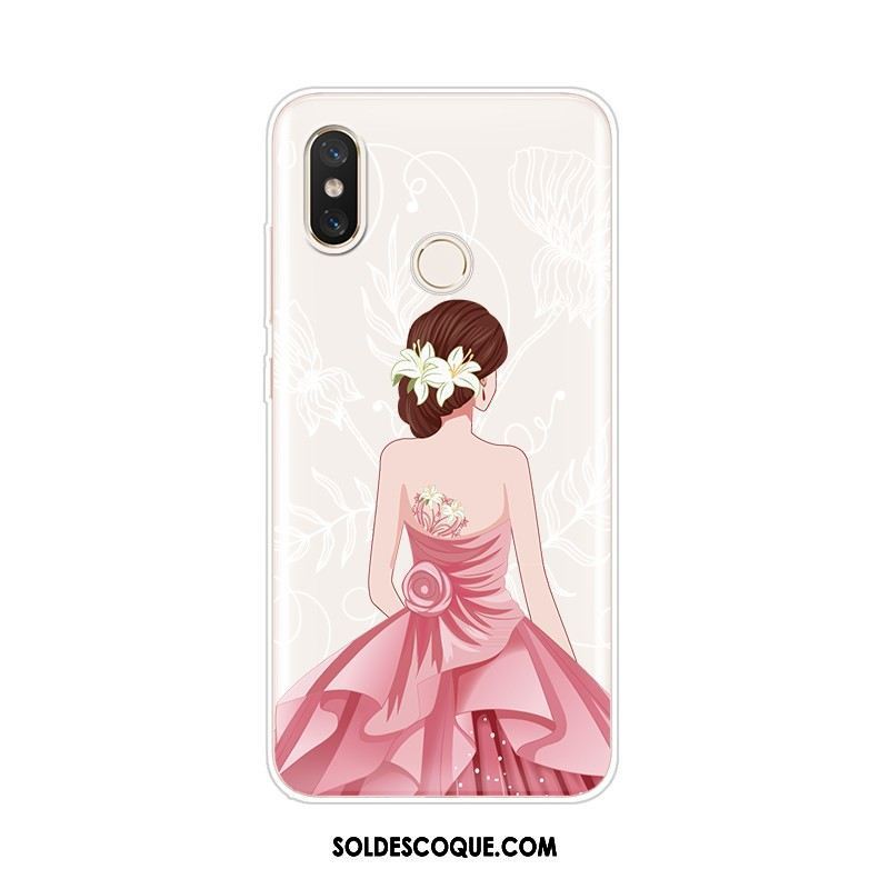 Coque Xiaomi Mi 8 Se Silicone Rouge Très Mince Fluide Doux Personnalisé Soldes