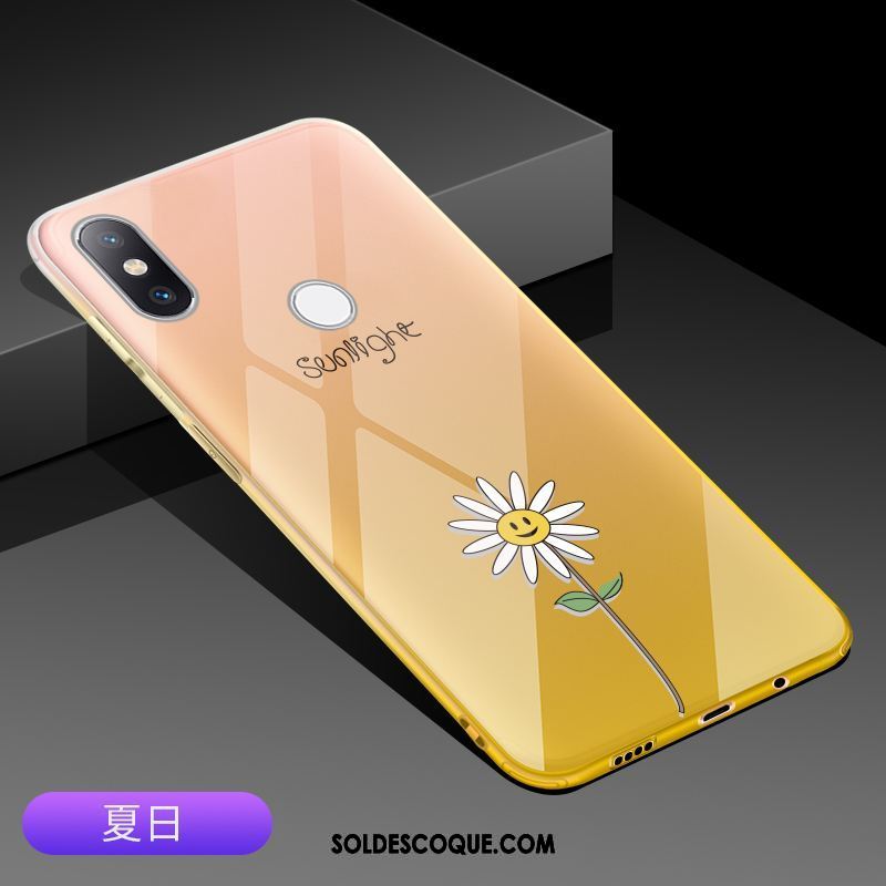 Coque Xiaomi Mi 8 Se Téléphone Portable Bleu Petit Fluide Doux Protection Soldes