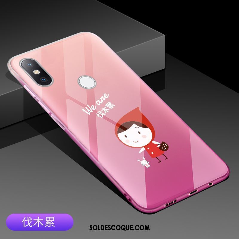 Coque Xiaomi Mi 8 Se Téléphone Portable Bleu Petit Fluide Doux Protection Soldes