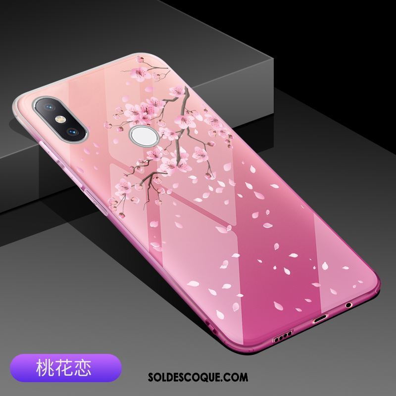 Coque Xiaomi Mi 8 Se Téléphone Portable Bleu Petit Fluide Doux Protection Soldes