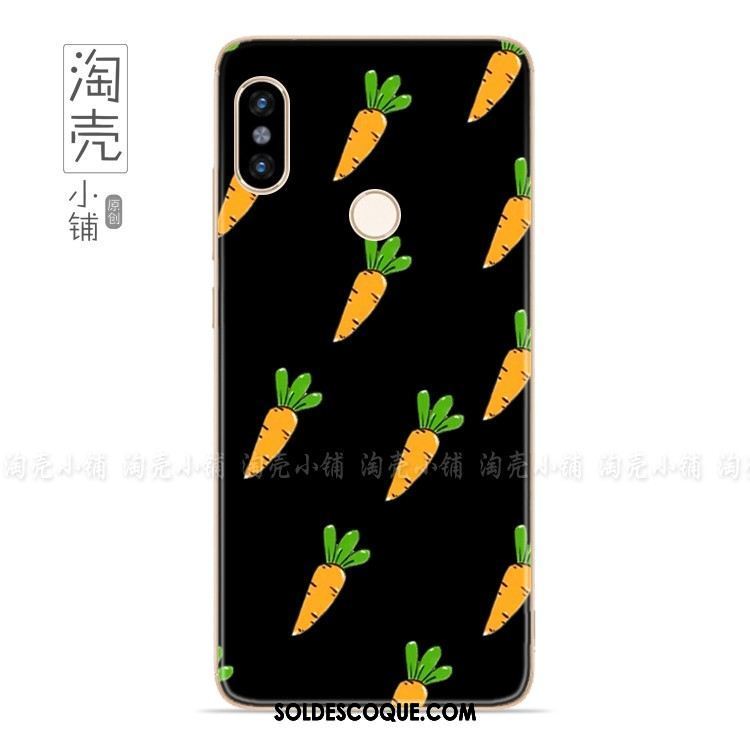 Coque Xiaomi Mi 8 Se Téléphone Portable Charmant Petit Noir Simple Soldes