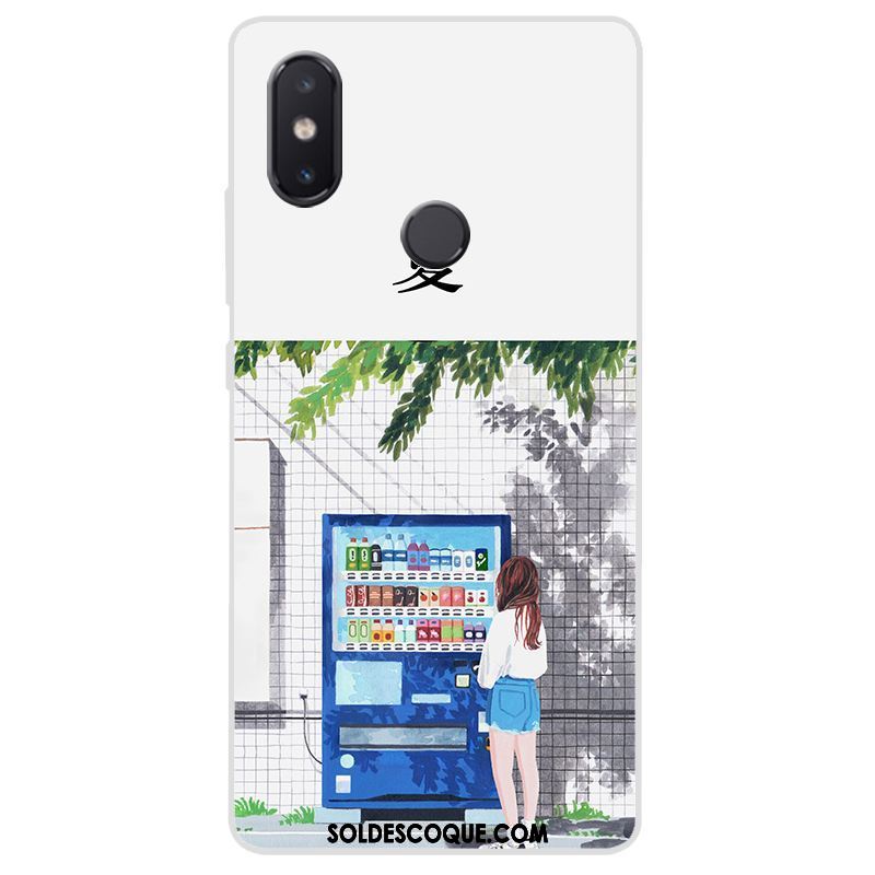 Coque Xiaomi Mi 8 Se Vert Protection Gaufrage Silicone Tout Compris France