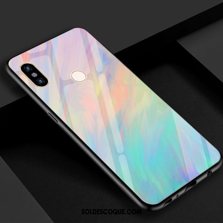 Coque Xiaomi Mi 8 Se Violet Miroir Petit Rose Couleur Soldes