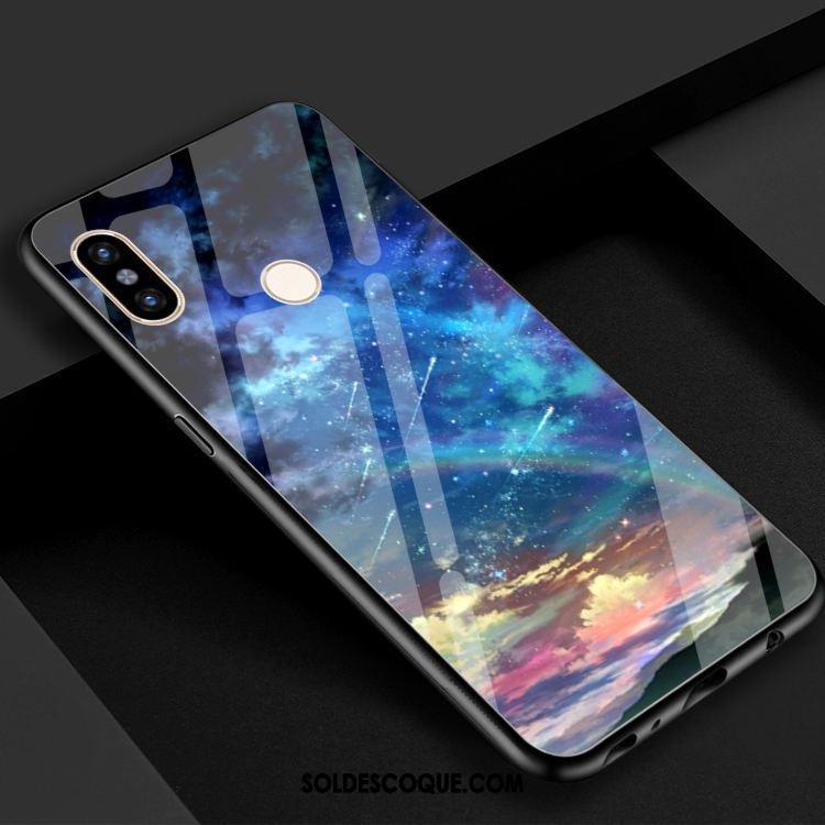 Coque Xiaomi Mi 8 Se Étoile Téléphone Portable Vent Verre Trempé Petit France