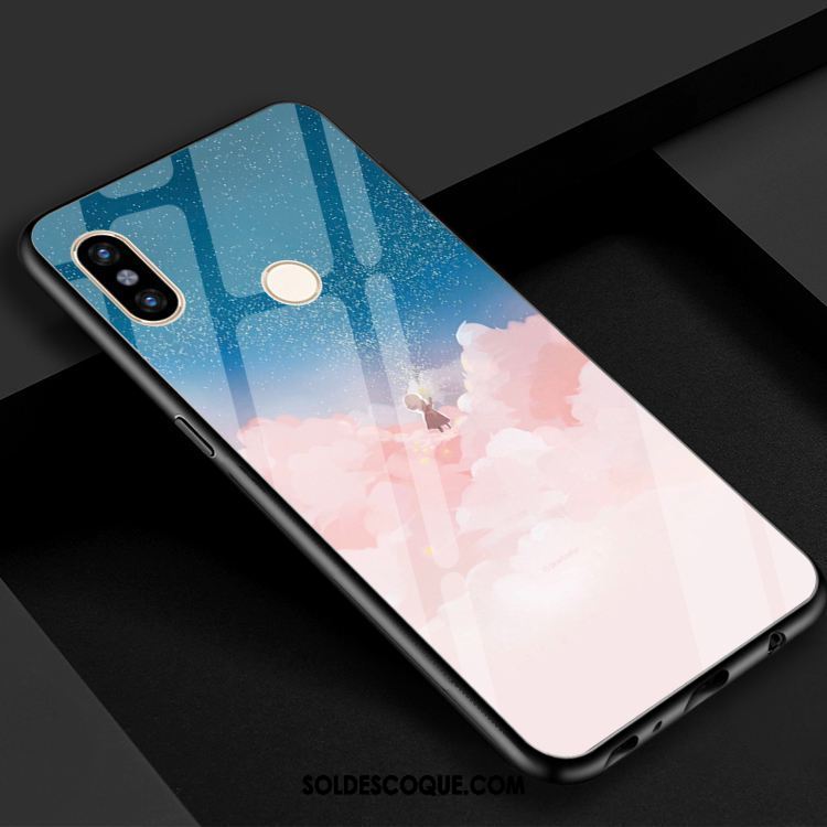 Coque Xiaomi Mi 8 Se Étoile Téléphone Portable Vent Verre Trempé Petit France