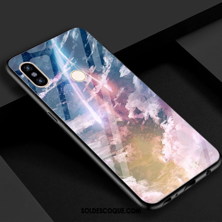 Coque Xiaomi Mi 8 Se Étoile Téléphone Portable Vent Verre Trempé Petit France