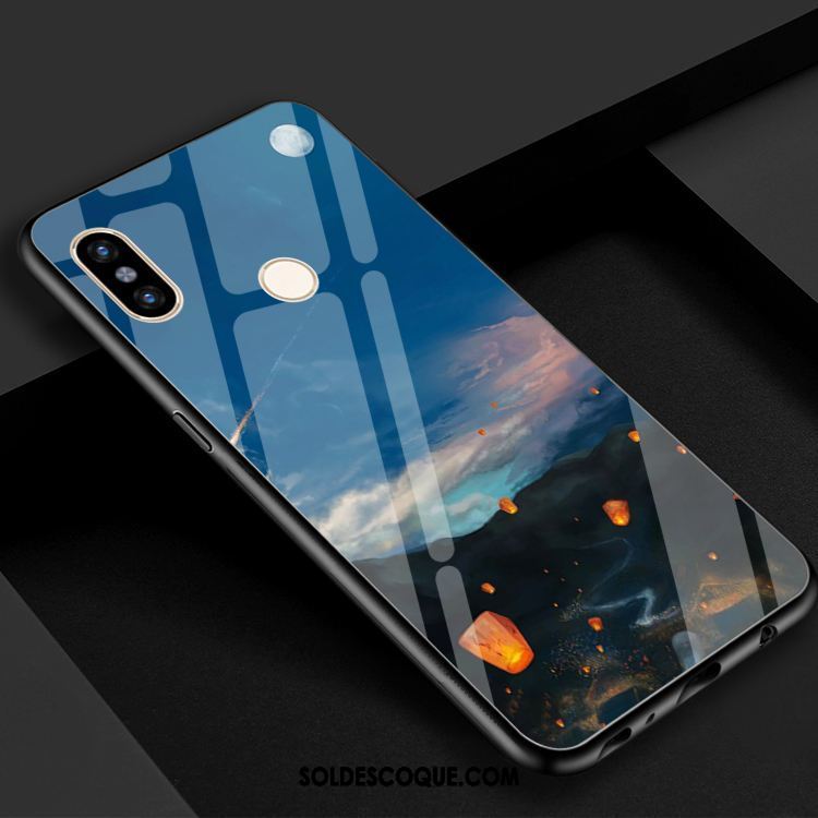 Coque Xiaomi Mi 8 Se Étoile Téléphone Portable Vent Verre Trempé Petit France