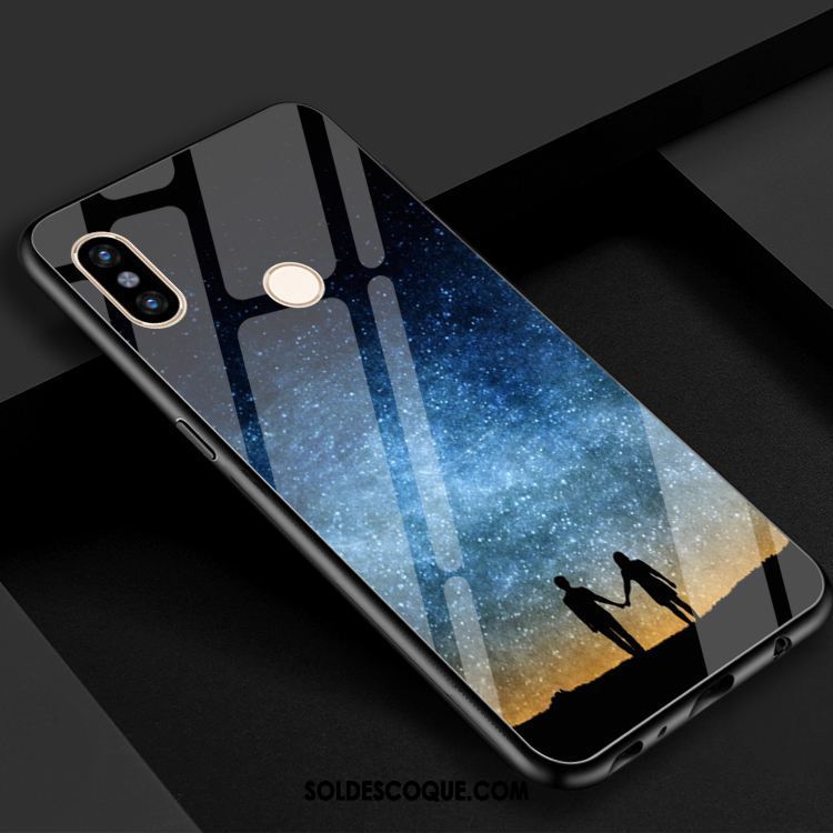 Coque Xiaomi Mi 8 Se Étoile Téléphone Portable Vent Verre Trempé Petit France