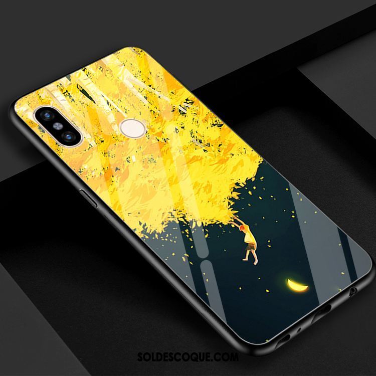 Coque Xiaomi Mi 8 Se Étoile Téléphone Portable Vent Verre Trempé Petit France