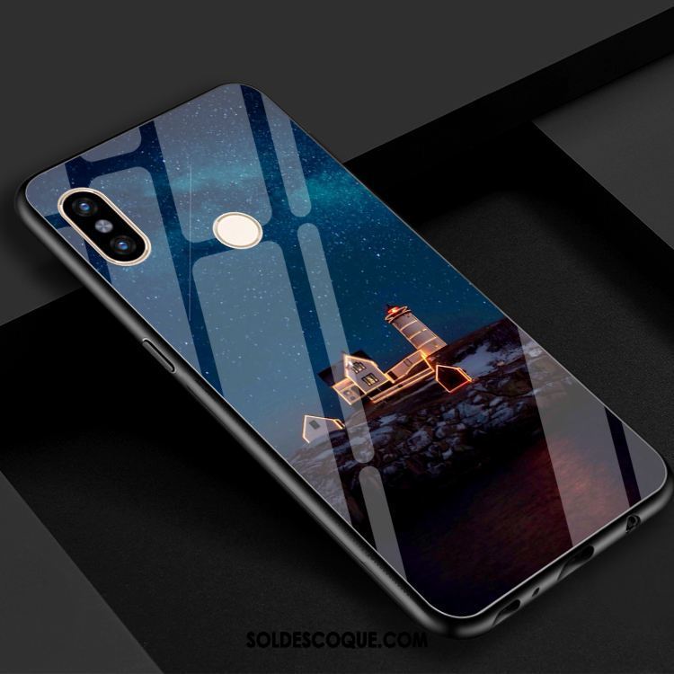 Coque Xiaomi Mi 8 Se Étoile Téléphone Portable Vent Verre Trempé Petit France