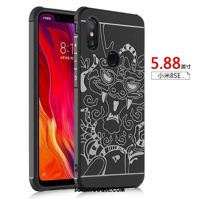 Coque Xiaomi Mi 8 Se Étui Fluide Doux Personnalité Tendance Téléphone Portable Soldes