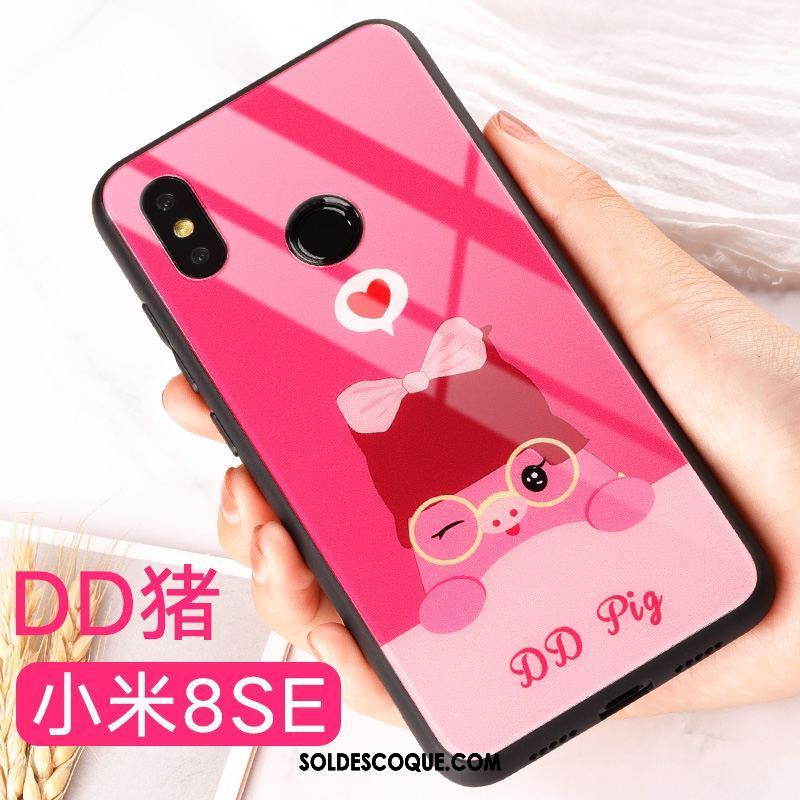 Coque Xiaomi Mi 8 Se Étui Transparent Charmant Incassable Ornements Suspendus Pas Cher