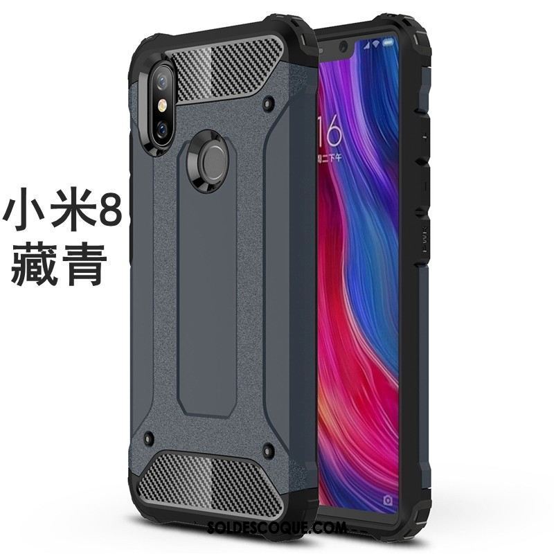 Coque Xiaomi Mi 8 Tout Compris Créatif Couvercle Arrière Difficile Simple Pas Cher