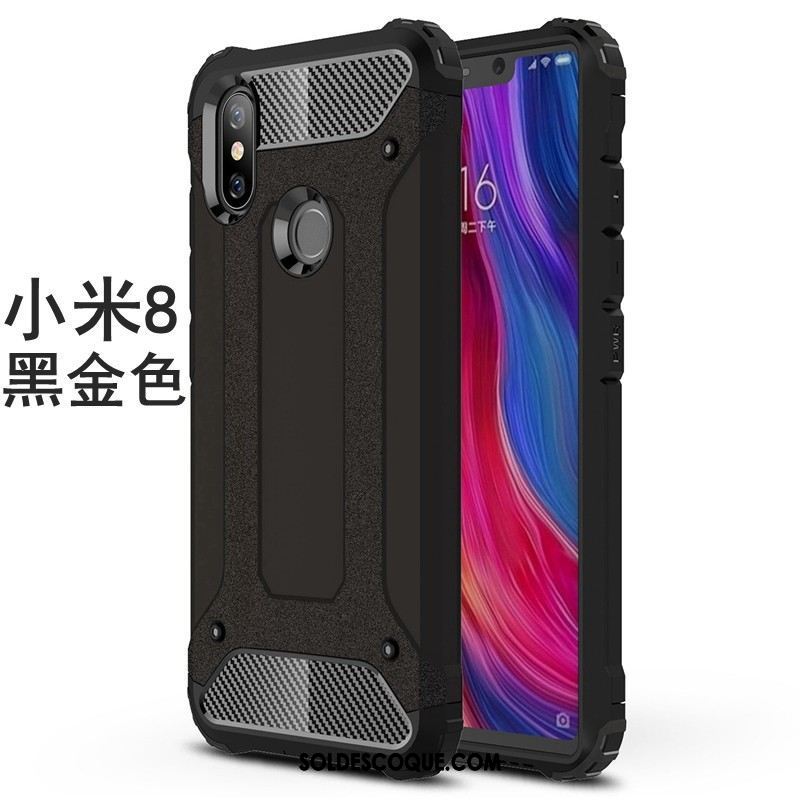 Coque Xiaomi Mi 8 Tout Compris Créatif Couvercle Arrière Difficile Simple Pas Cher