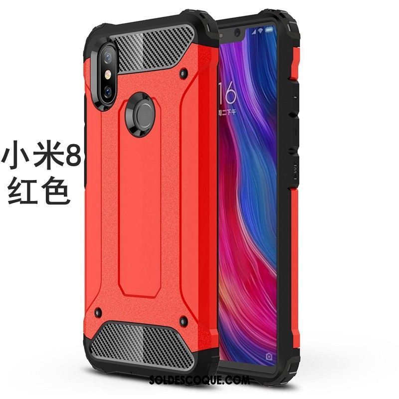 Coque Xiaomi Mi 8 Tout Compris Créatif Couvercle Arrière Difficile Simple Pas Cher