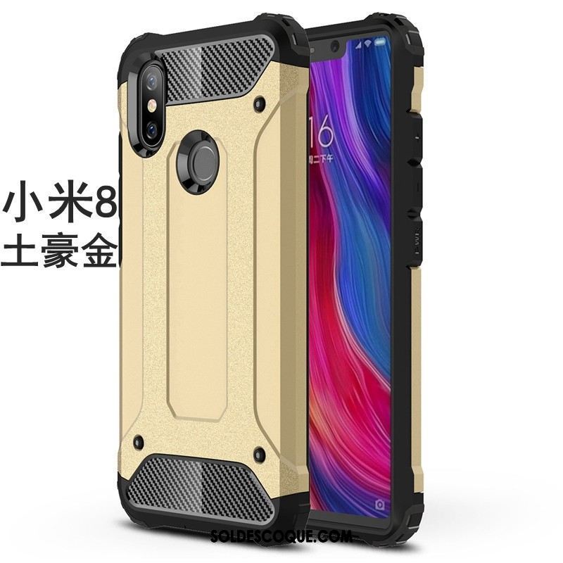 Coque Xiaomi Mi 8 Tout Compris Créatif Couvercle Arrière Difficile Simple Pas Cher