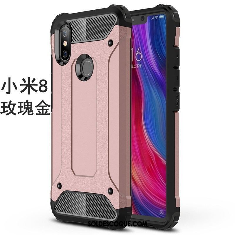 Coque Xiaomi Mi 8 Tout Compris Créatif Couvercle Arrière Difficile Simple Pas Cher