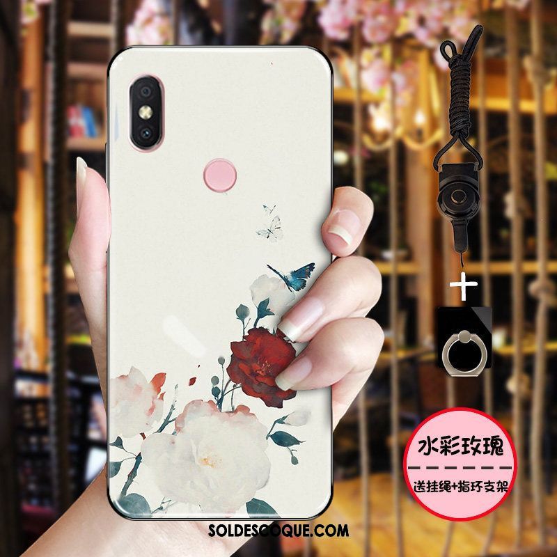 Coque Xiaomi Mi 8 Vintage Étui Délavé En Daim Fluide Doux Protection En Ligne