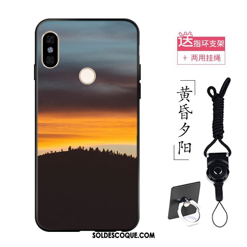 Coque Xiaomi Mi 8 Étui Fluide Doux Téléphone Portable Protection Style Chinois Soldes