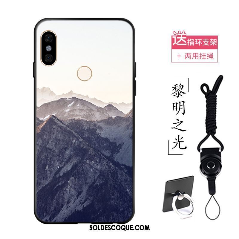 Coque Xiaomi Mi 8 Étui Fluide Doux Téléphone Portable Protection Style Chinois Soldes