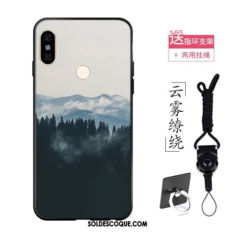 Coque Xiaomi Mi 8 Étui Fluide Doux Téléphone Portable Protection Style Chinois Soldes