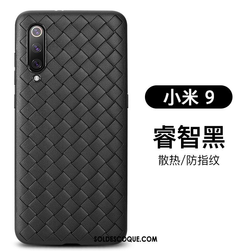 Coque Xiaomi Mi 9 Bleu Protection Qualité Marque De Tendance Tissage En Vente