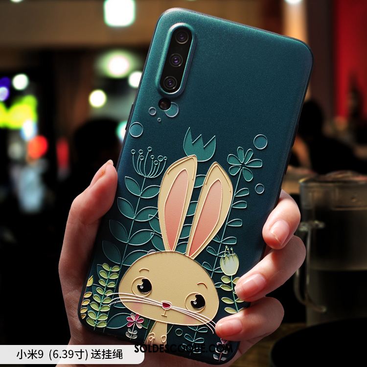 Coque Xiaomi Mi 9 Charmant Tout Compris Très Mince Délavé En Daim Fluide Doux Pas Cher