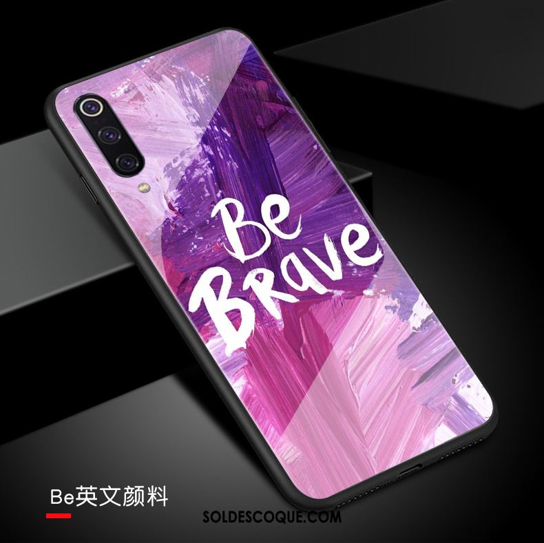 Coque Xiaomi Mi 9 Couleur Simple Dégradé De Couleur Silicone Marque De Tendance Pas Cher