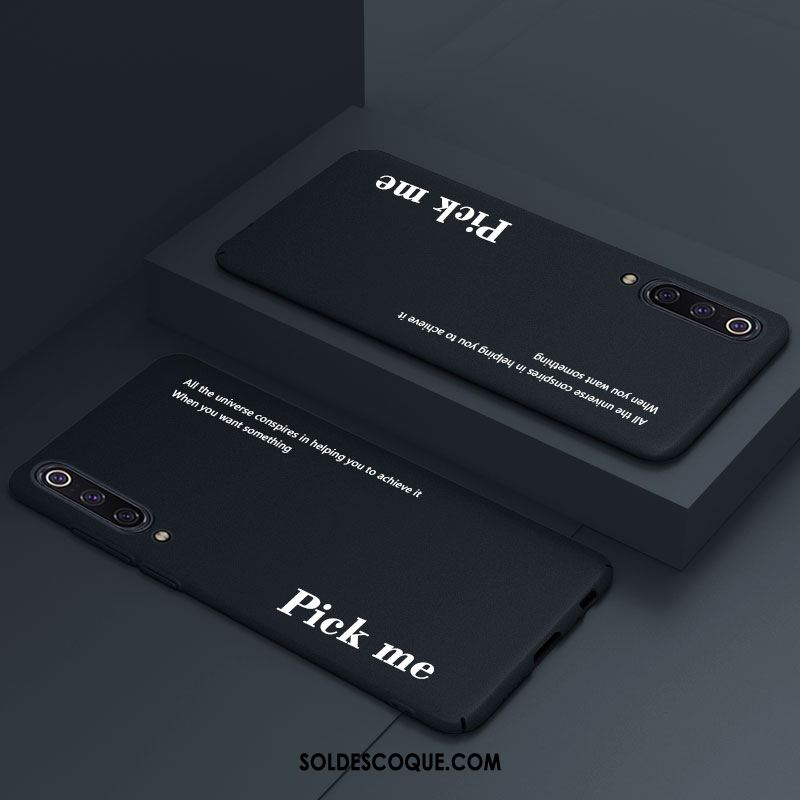 Coque Xiaomi Mi 9 Lite Délavé En Daim Couleur Unie Simple Tout Compris Étui Pas Cher