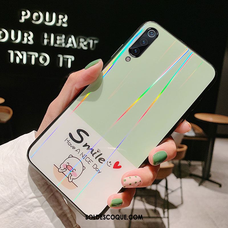 Coque Xiaomi Mi 9 Lite Fluide Doux Petit Verre Étui Incassable Soldes