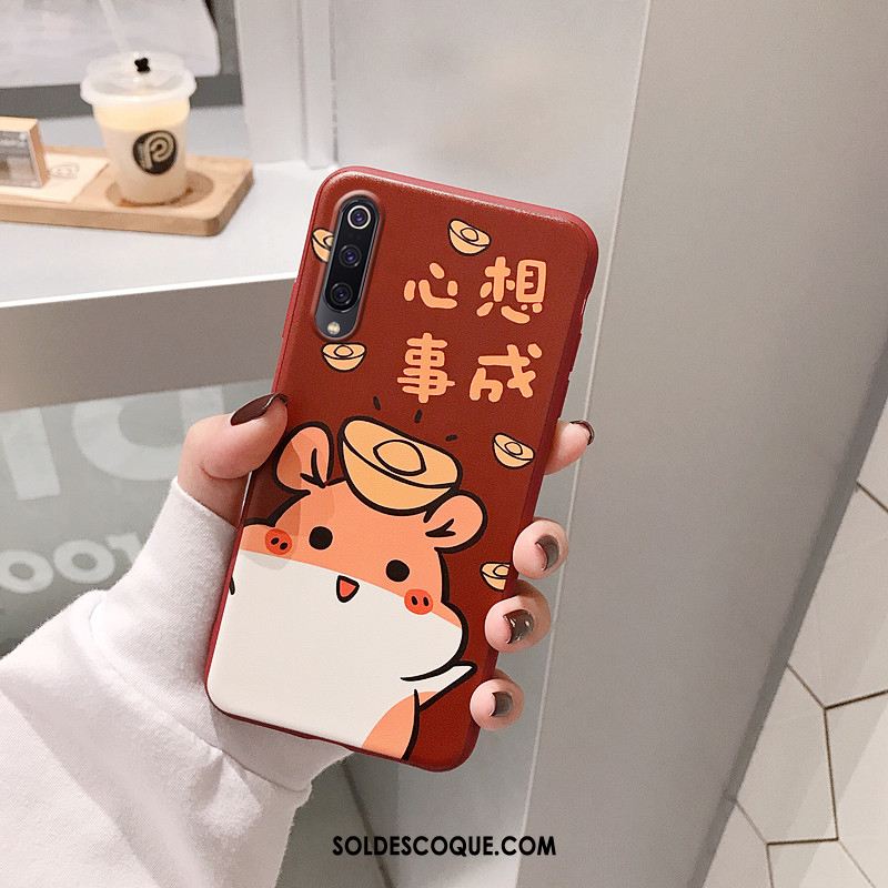 Coque Xiaomi Mi 9 Lite Jeunesse Rat Silicone Dessin Animé Téléphone Portable Soldes