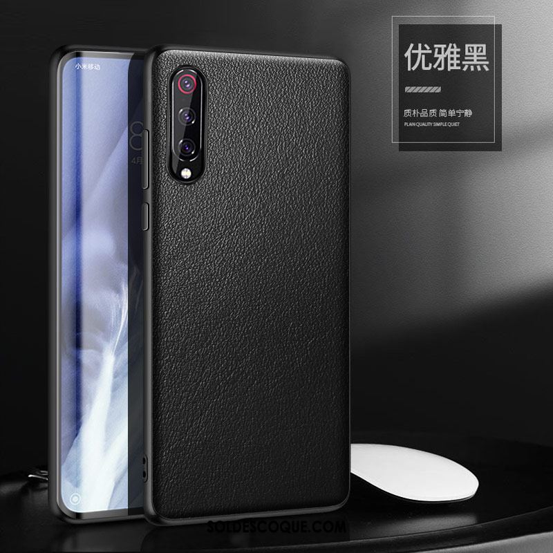 Coque Xiaomi Mi 9 Lite Très Mince Tout Compris Cuir Haut Net Rouge Luxe En Vente