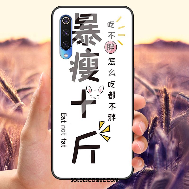 Coque Xiaomi Mi 9 Lite Téléphone Portable Verre Trempé Étui Tout Compris Amoureux Housse Pas Cher