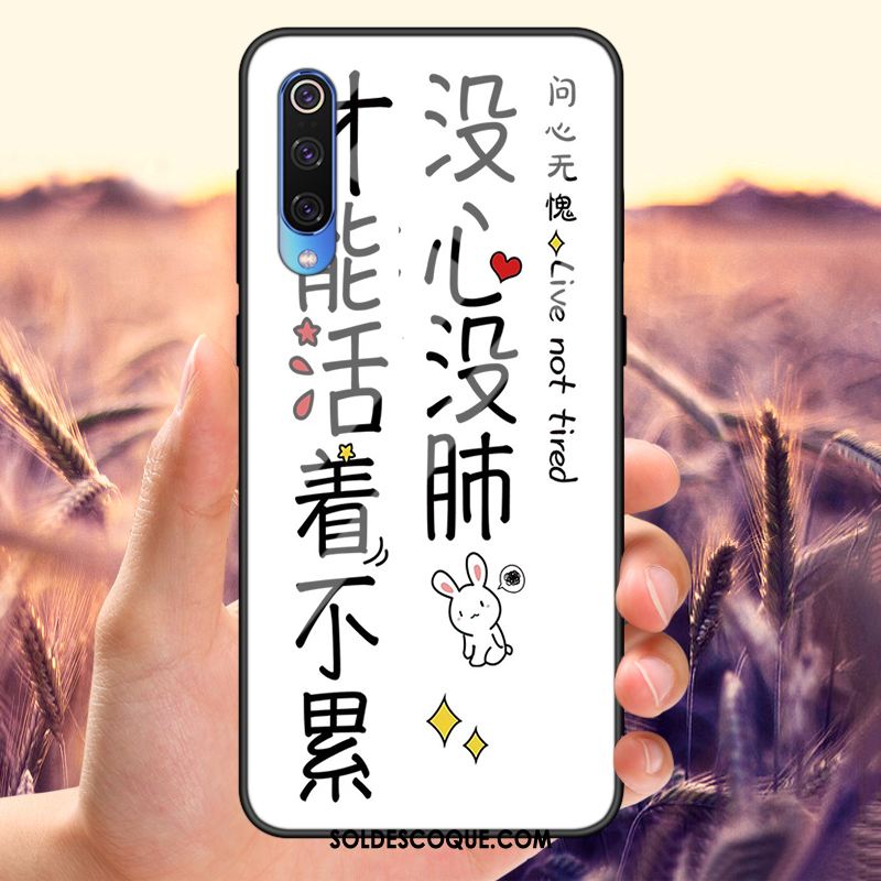 Coque Xiaomi Mi 9 Lite Téléphone Portable Verre Trempé Étui Tout Compris Amoureux Housse Pas Cher