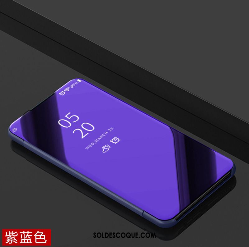 Coque Xiaomi Mi 9 Or Rose Téléphone Portable Incassable Miroir Étui Housse France