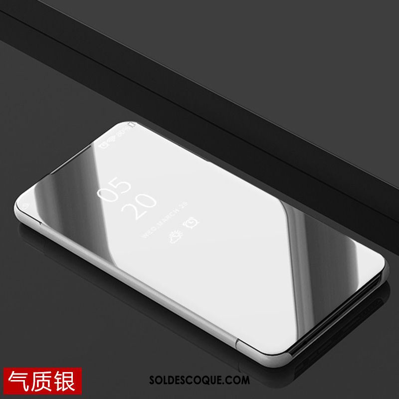 Coque Xiaomi Mi 9 Or Rose Téléphone Portable Incassable Miroir Étui Housse France